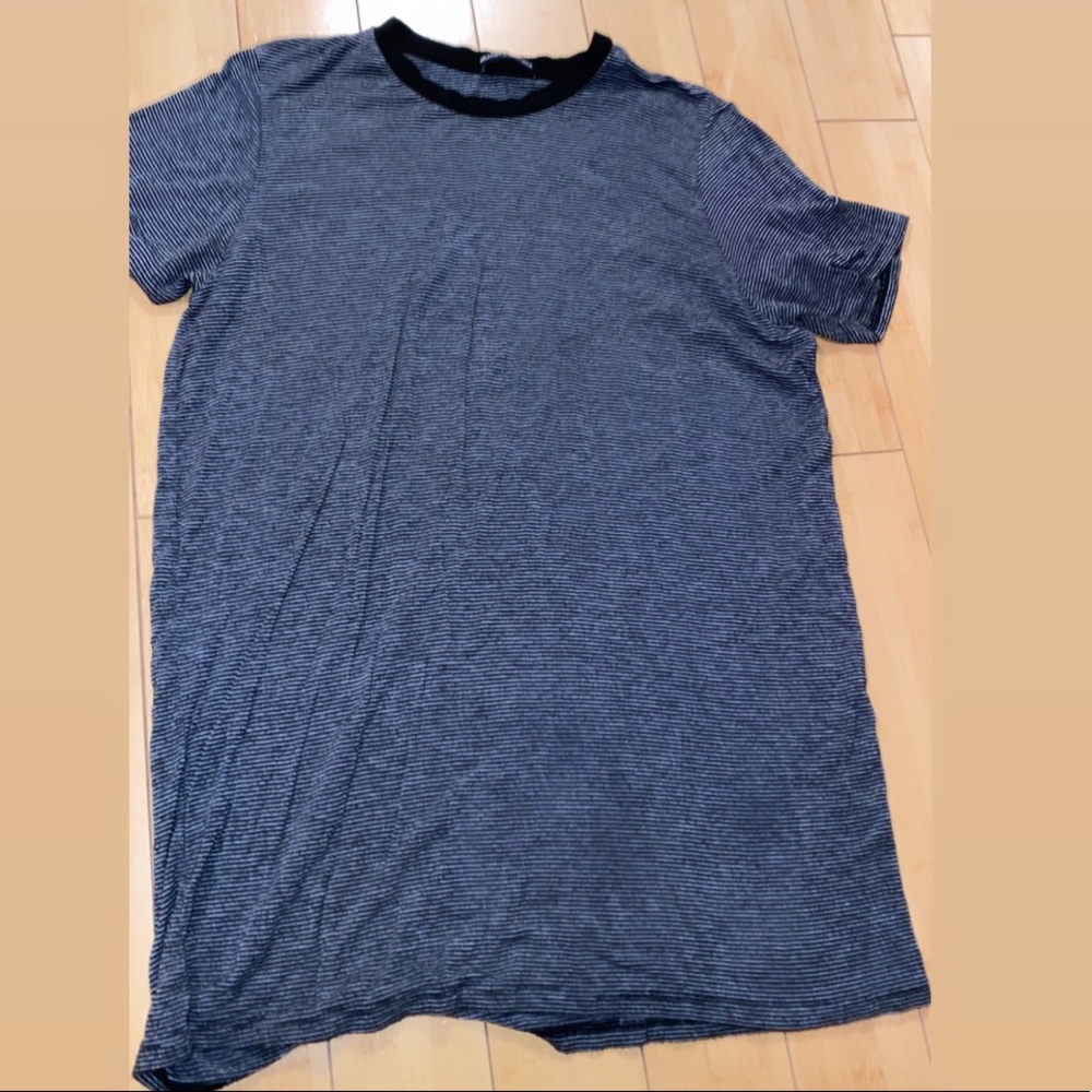 Brandy Melville black and white t-shirt dress